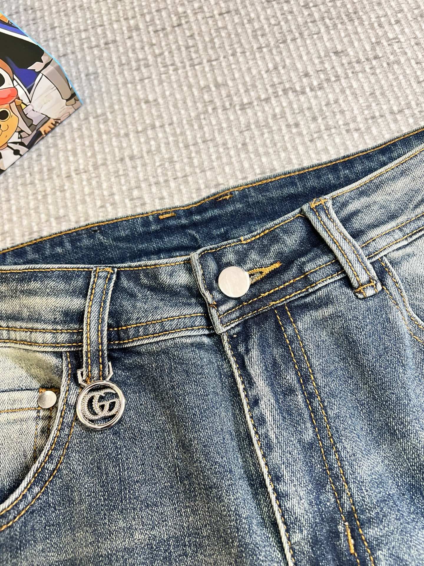 Gucci Male Jeans Denim Slim Fit