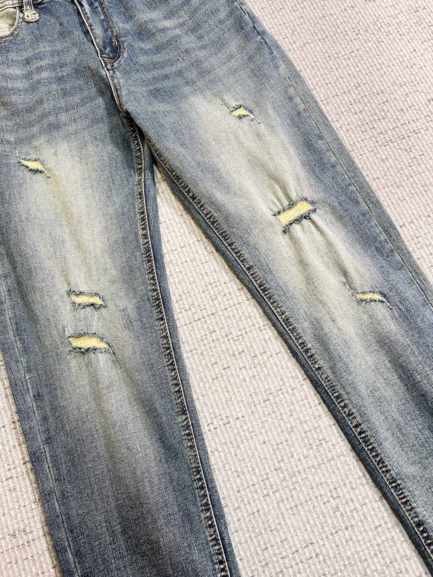 Gucci Male Jeans Denim Slim Fit