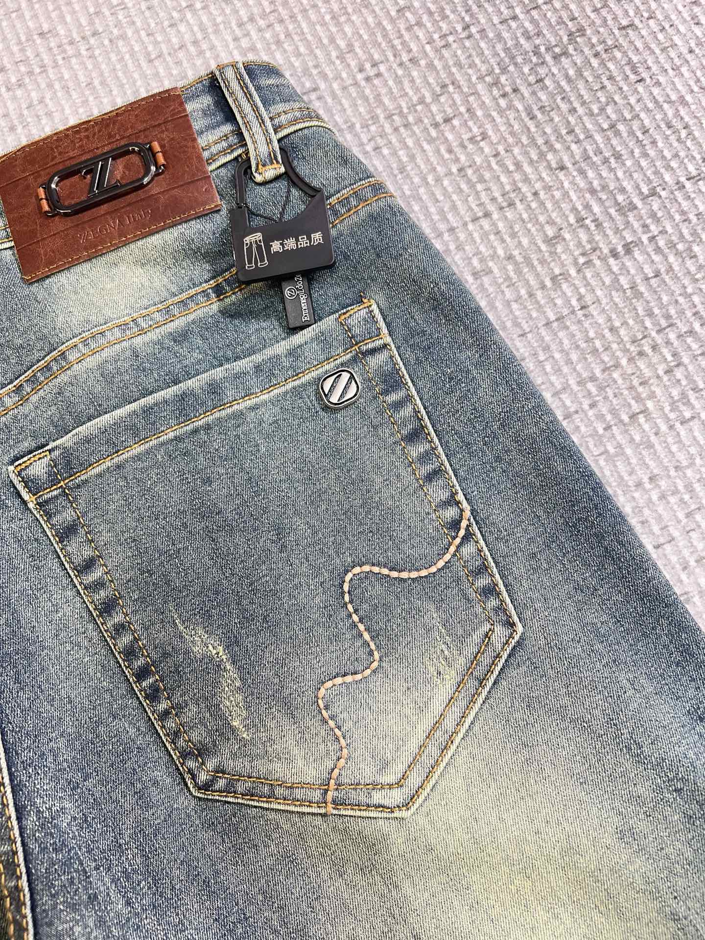 Ermenegildo Zegna Male Jeans Denim Slim Fit