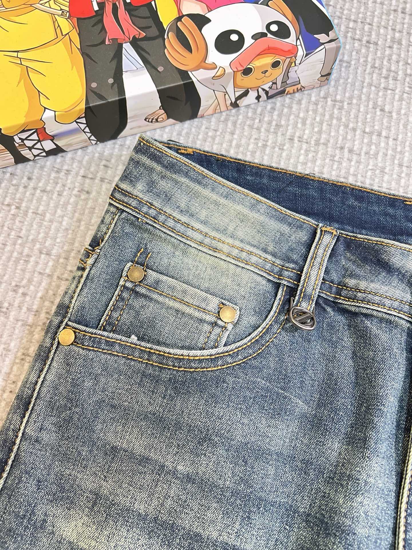 Ermenegildo Zegna Male Jeans Denim Slim Fit