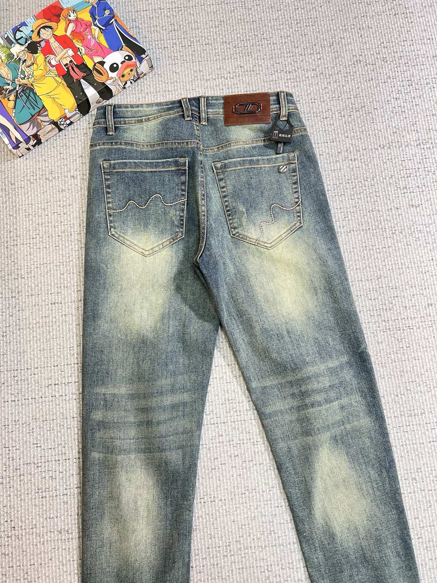 Ermenegildo Zegna Male Jeans Denim Slim Fit