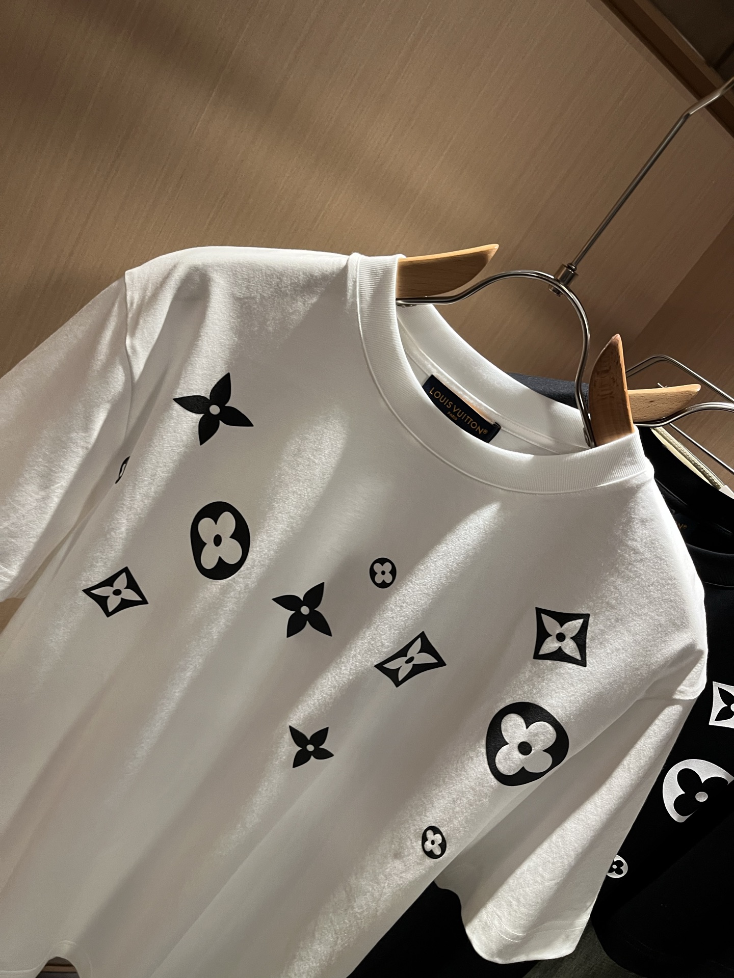 Louis Vuitton Couple Basic Clothing Cotton Printed S-l-xl