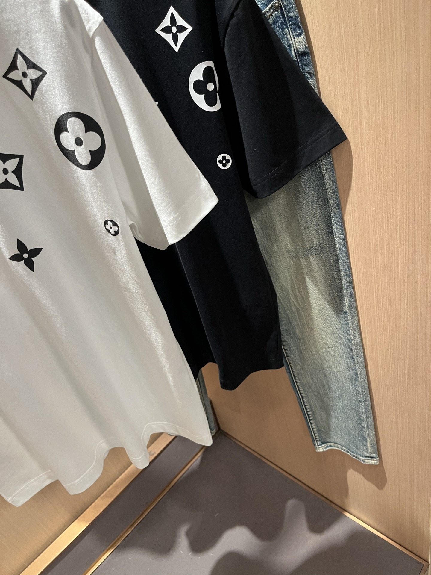 Louis Vuitton Couple Basic Clothing Cotton Printed S-l-xl