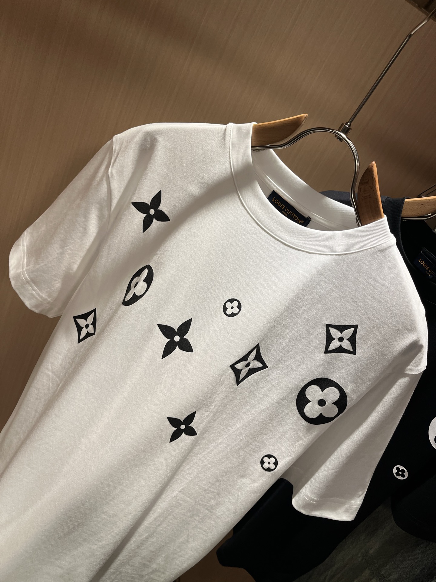 Louis Vuitton Couple Basic Clothing Cotton Printed S-l-xl