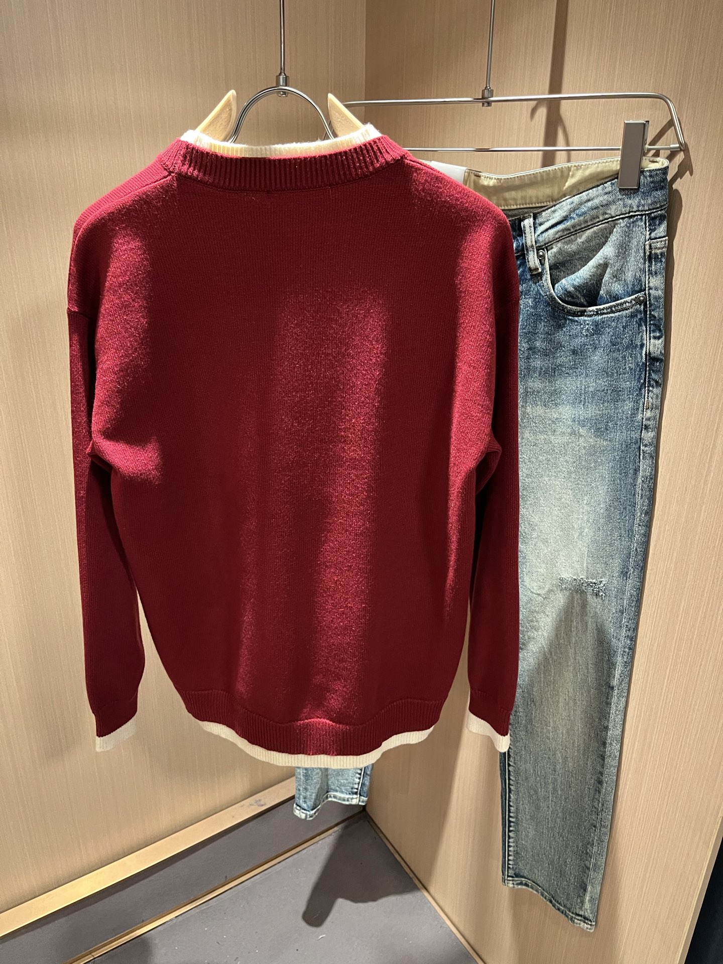 Louis Vuitton Couple Basic Clothing Wool S-m-l-xl