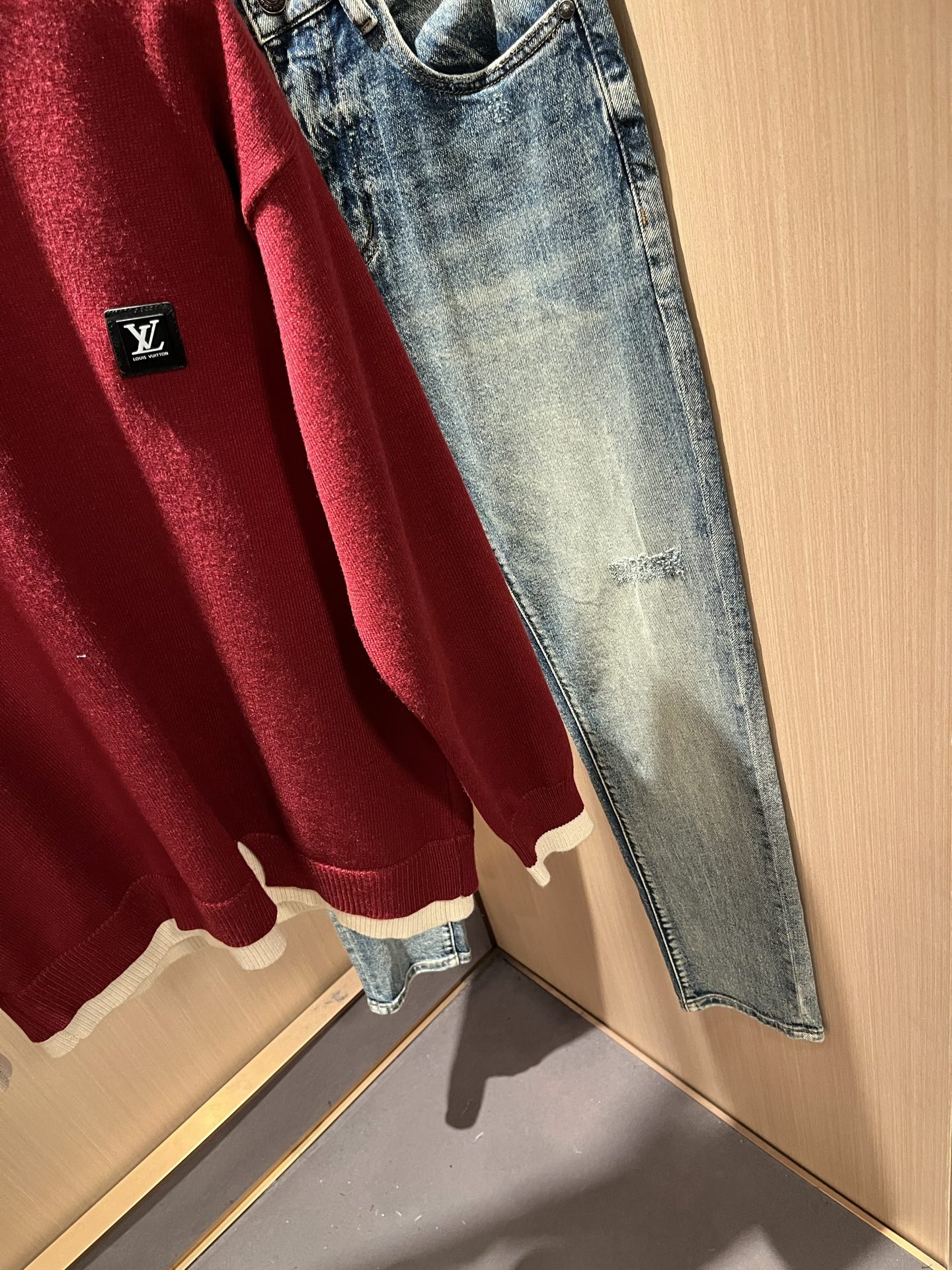 Louis Vuitton Couple Basic Clothing Wool S-m-l-xl