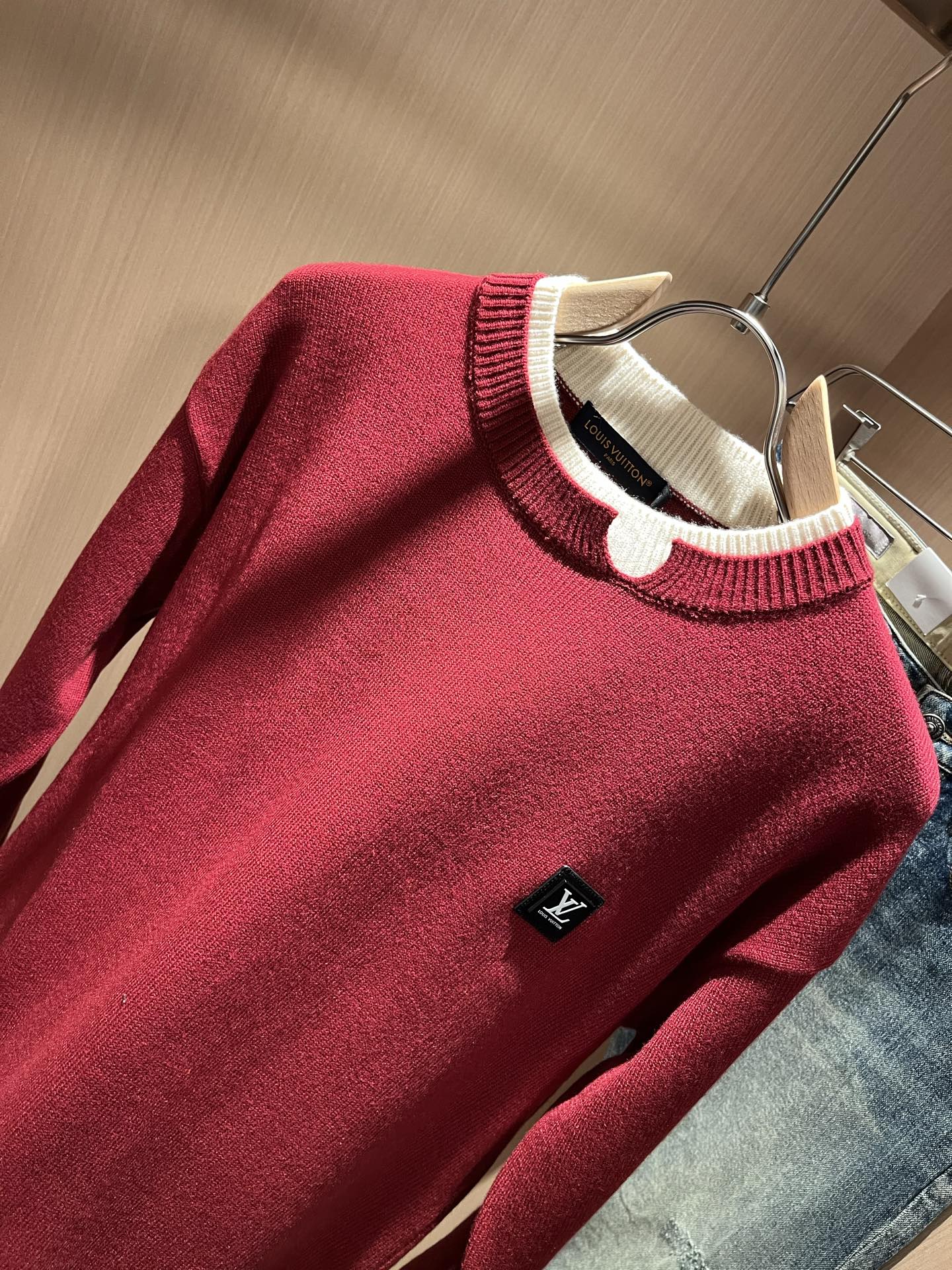 Louis Vuitton Couple Basic Clothing Wool S-m-l-xl