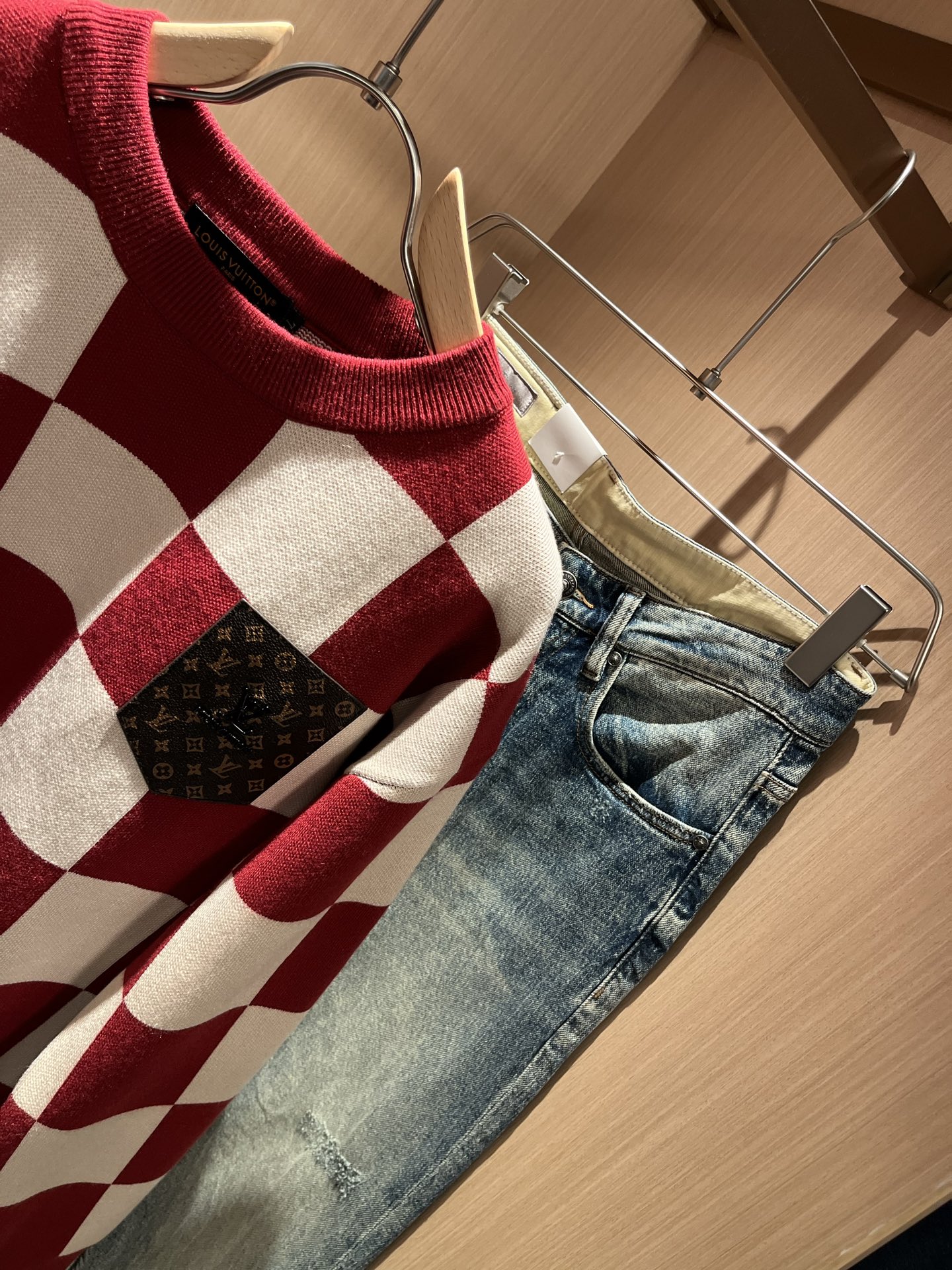 Louis Vuitton Couple Basic Clothing Wool S-m-l-xl