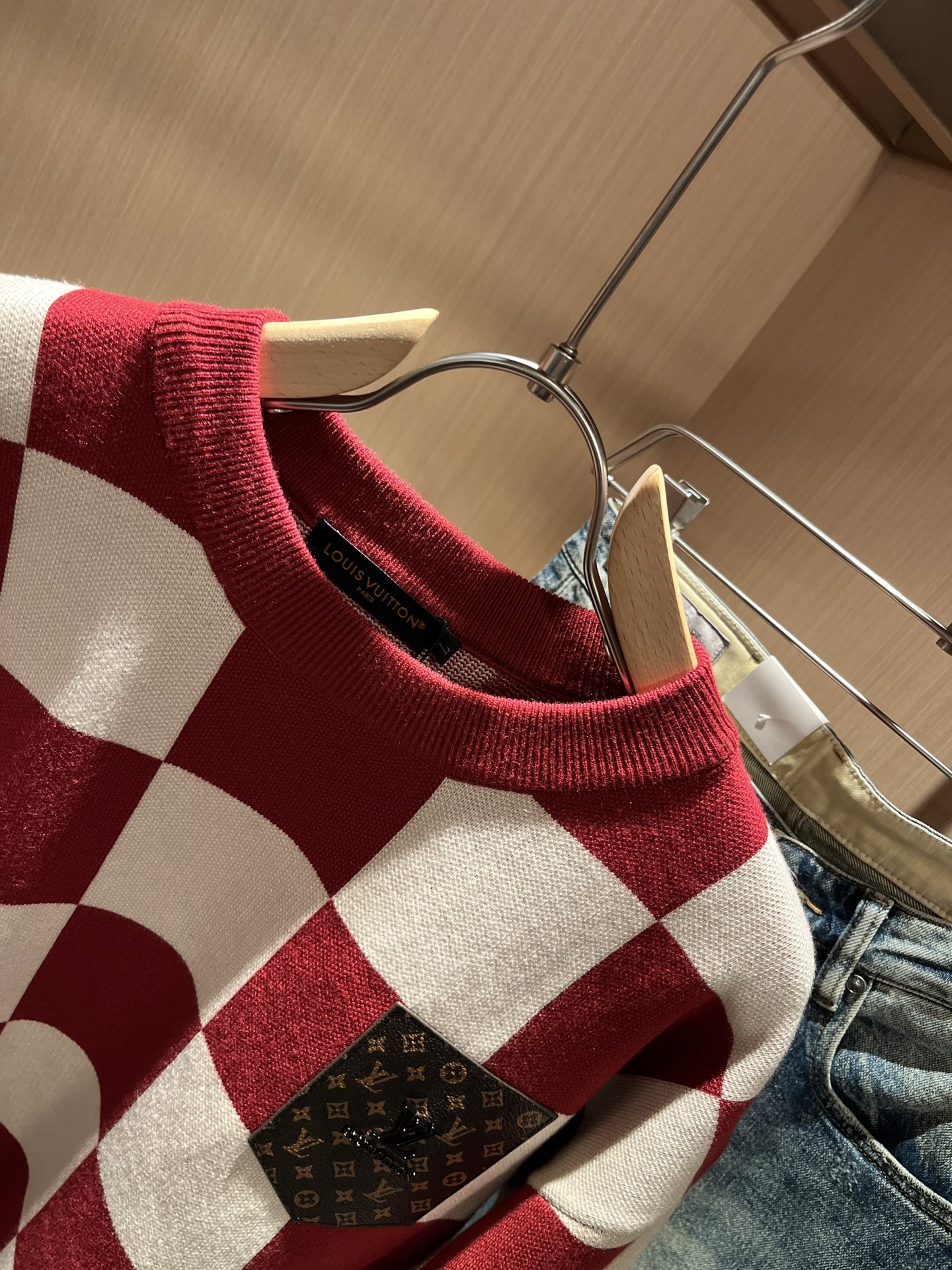 Louis Vuitton Couple Basic Clothing Wool S-m-l-xl