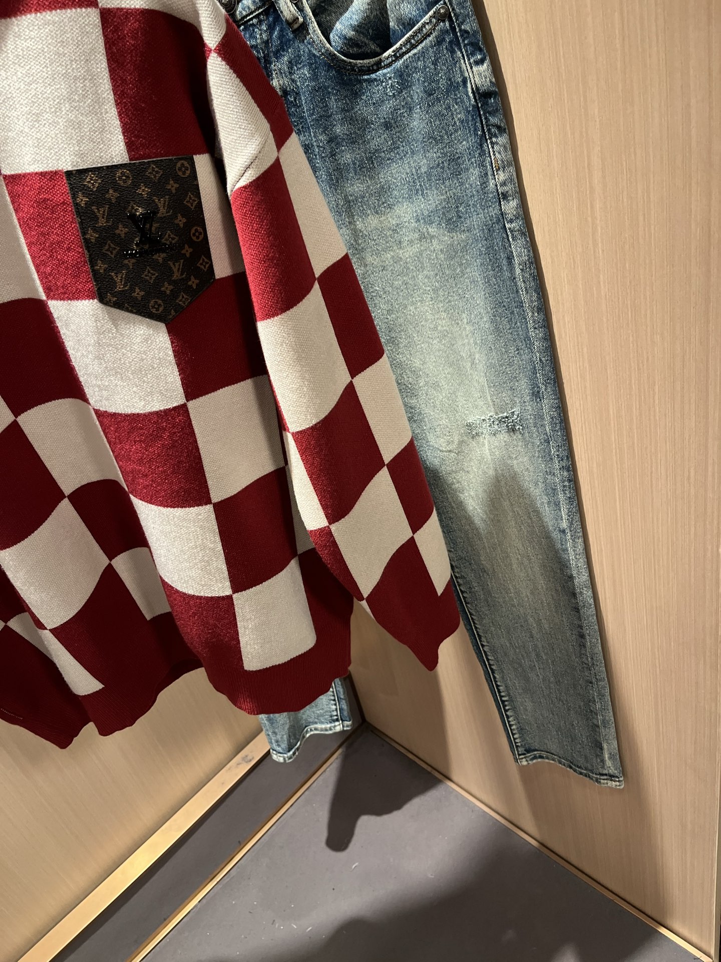 Louis Vuitton Couple Basic Clothing Wool S-m-l-xl