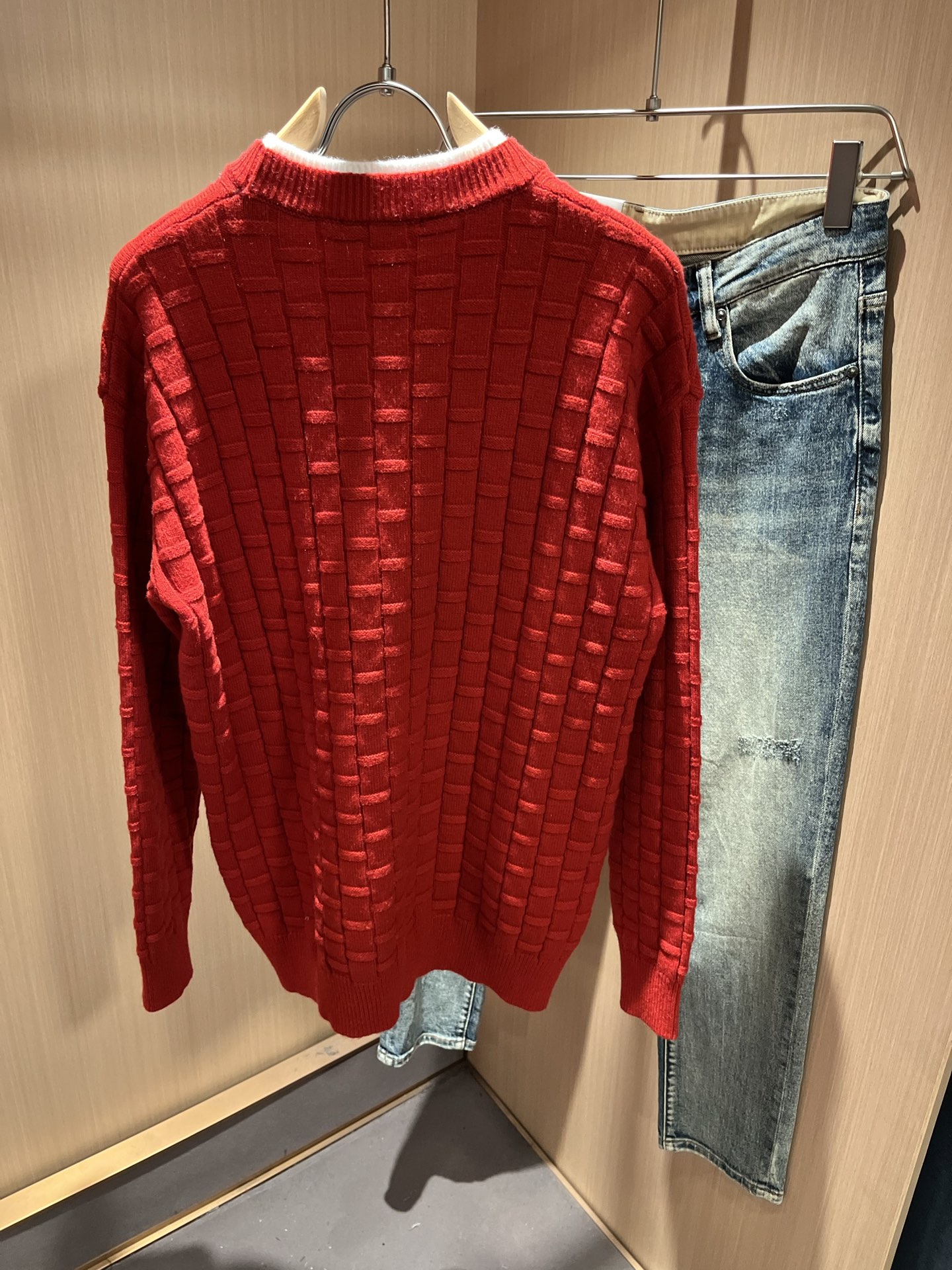 Prada Couple Basic Clothing Wool M-l-xl