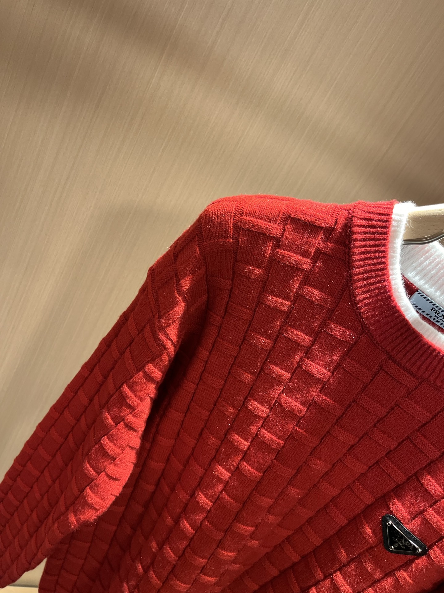 Prada Couple Basic Clothing Wool M-l-xl