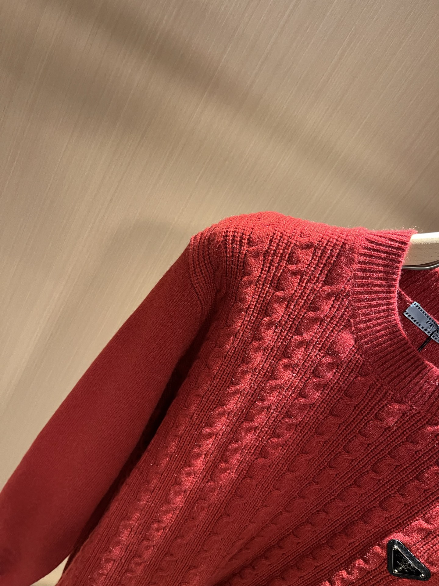 Prada Couple Basic Clothing Wool M-l-xl