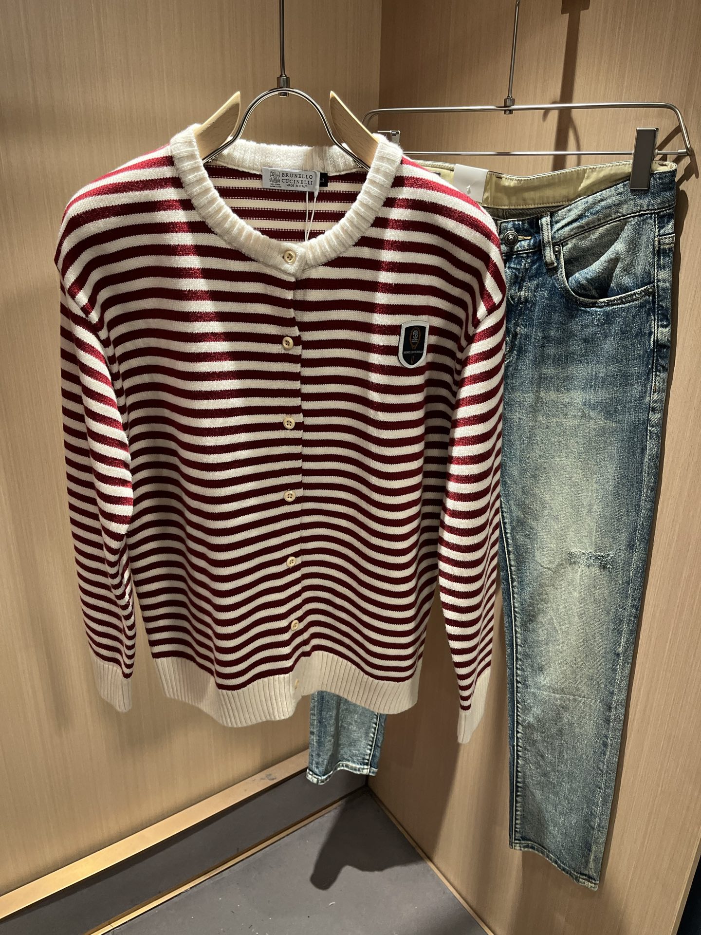 Brunello Cucinelli Couple Basic Clothing Wool M-l-xl