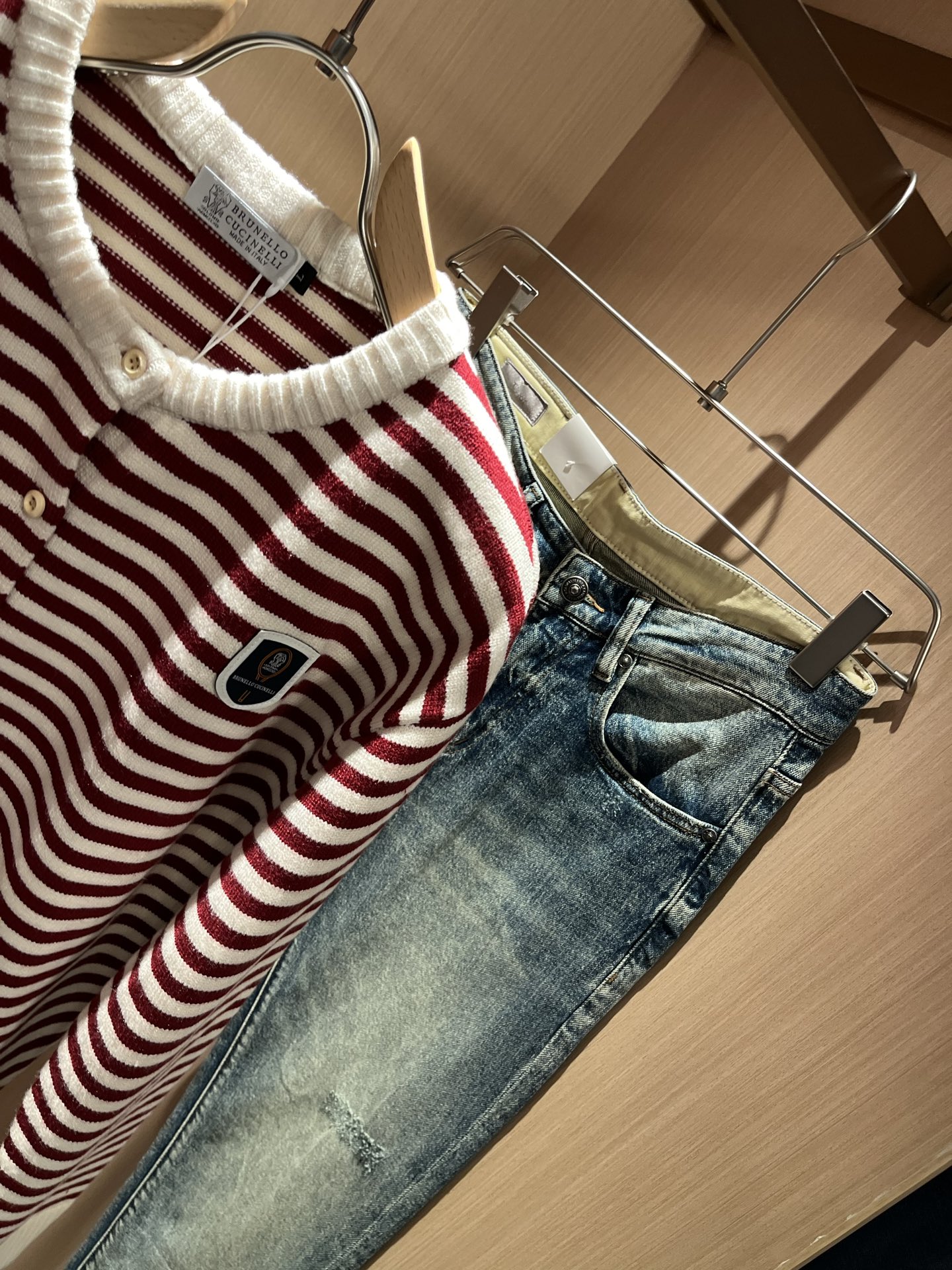 Brunello Cucinelli Couple Basic Clothing Wool M-l-xl