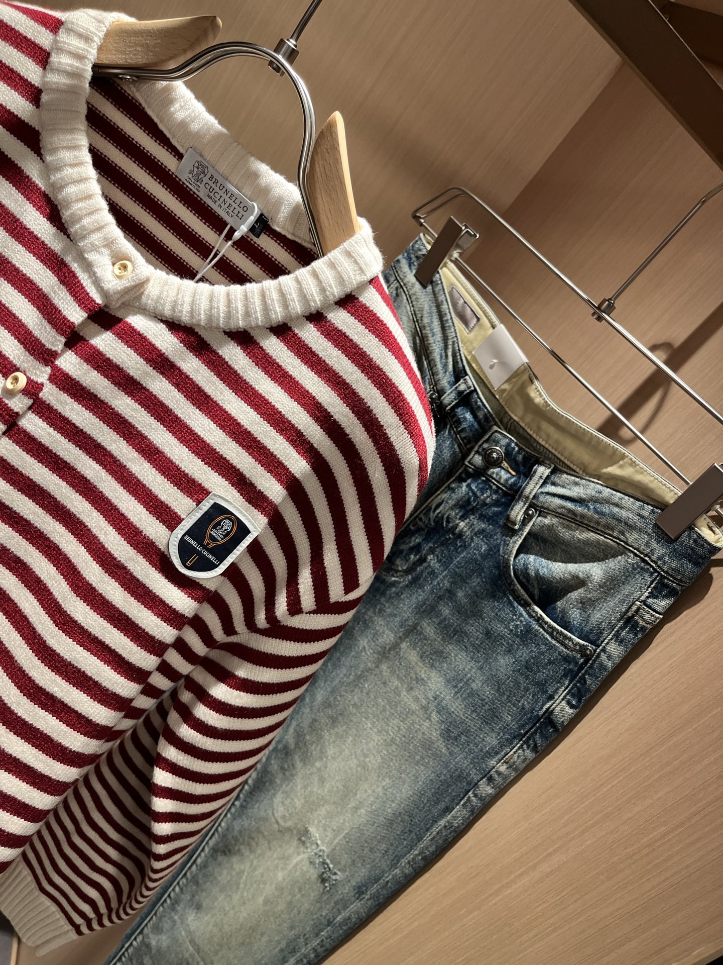 Brunello Cucinelli Couple Basic Clothing Wool M-l-xl