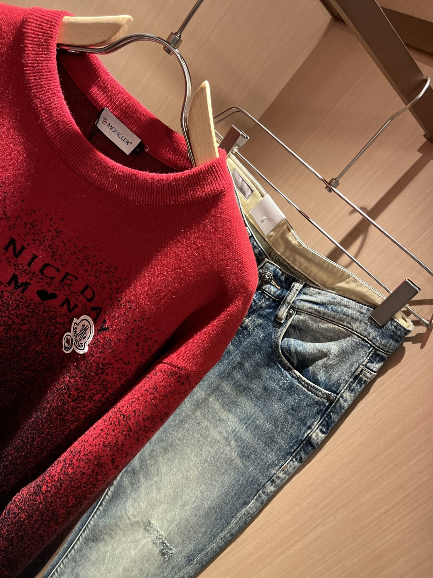 Moncler Basic Clothing Wool M-l-xl