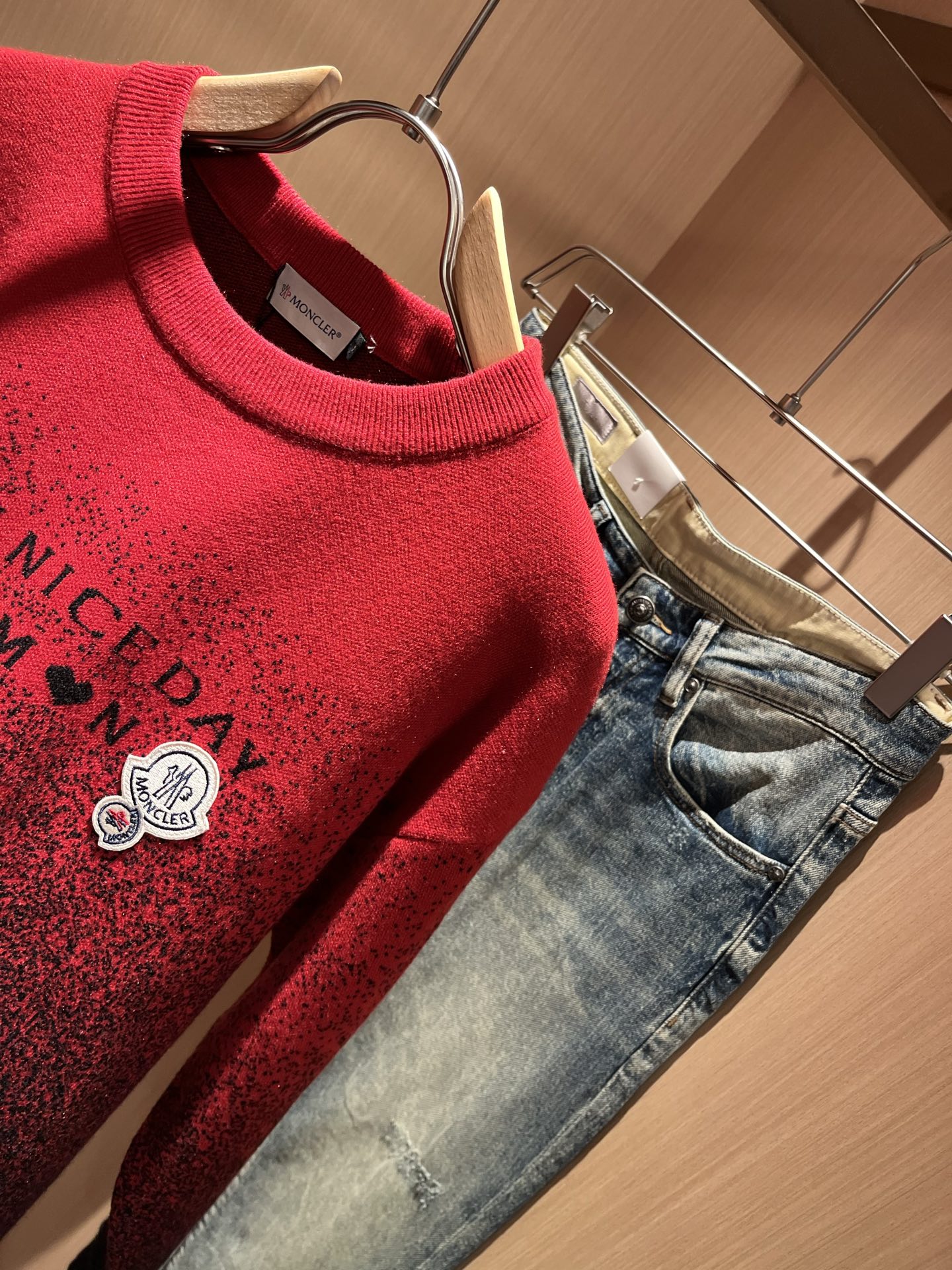 Moncler Basic Clothing Wool M-l-xl