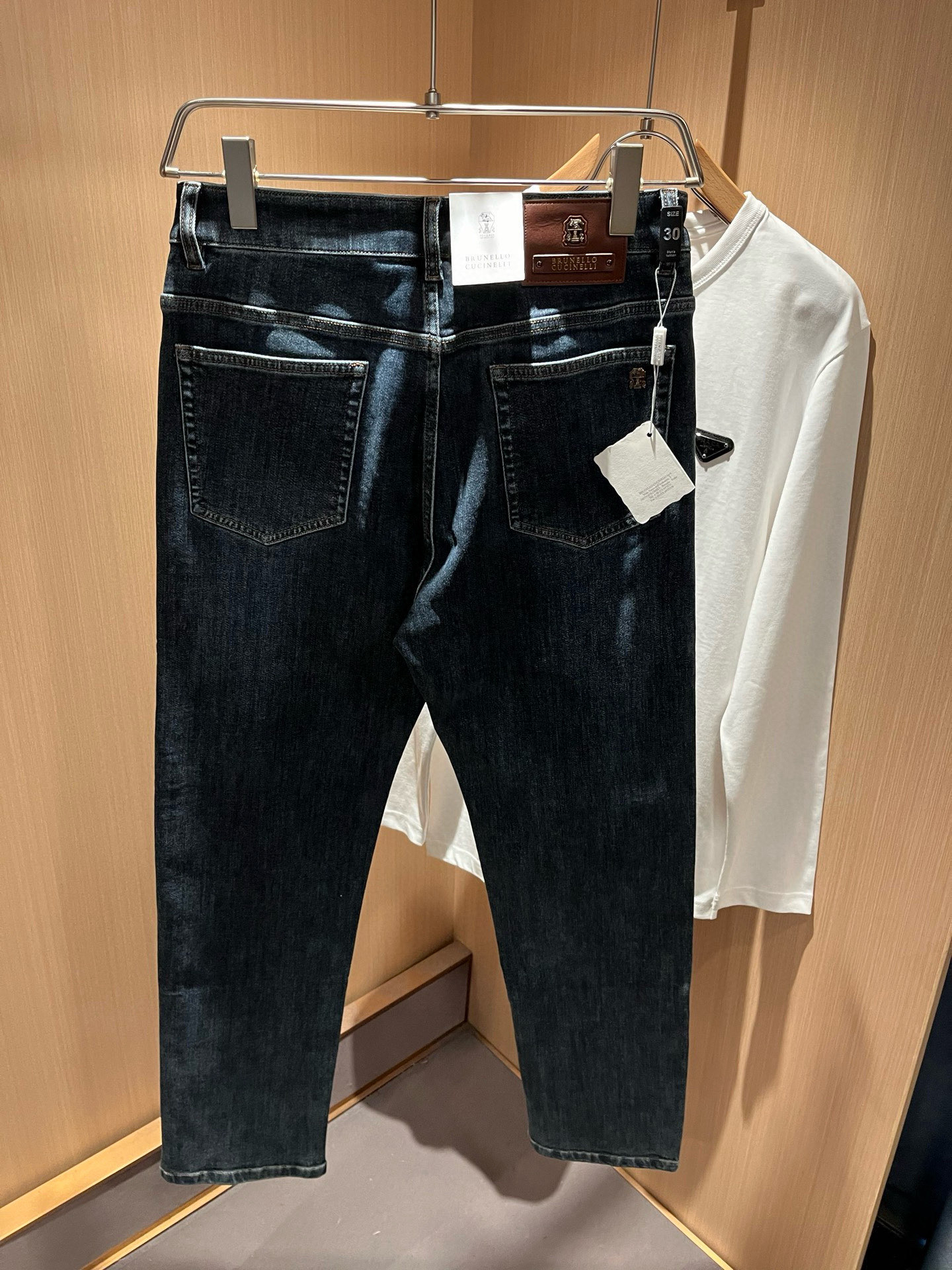 Brunello Cucinelli Male Jeans Cotton Slim Fit L