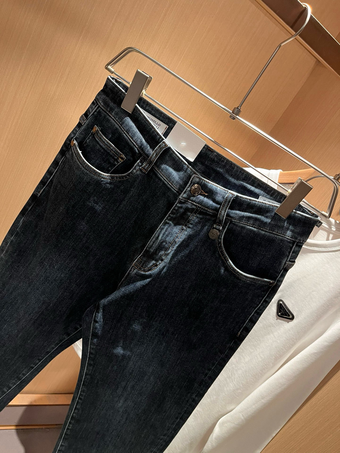 Brunello Cucinelli Male Jeans Cotton Slim Fit L