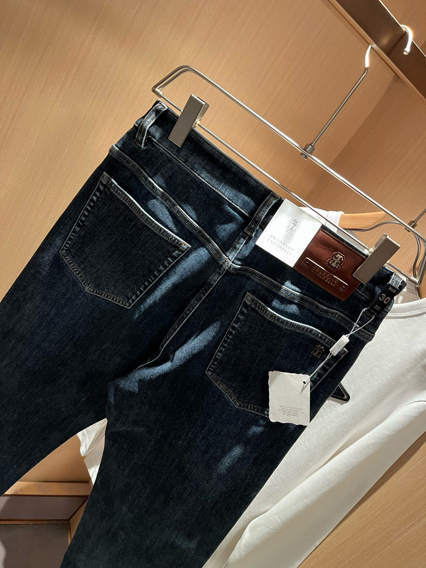 Brunello Cucinelli Male Jeans Cotton Slim Fit L