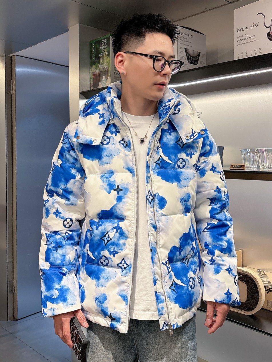 Louis Vuitton Couple Down Jacket Goose Down M-l-xl