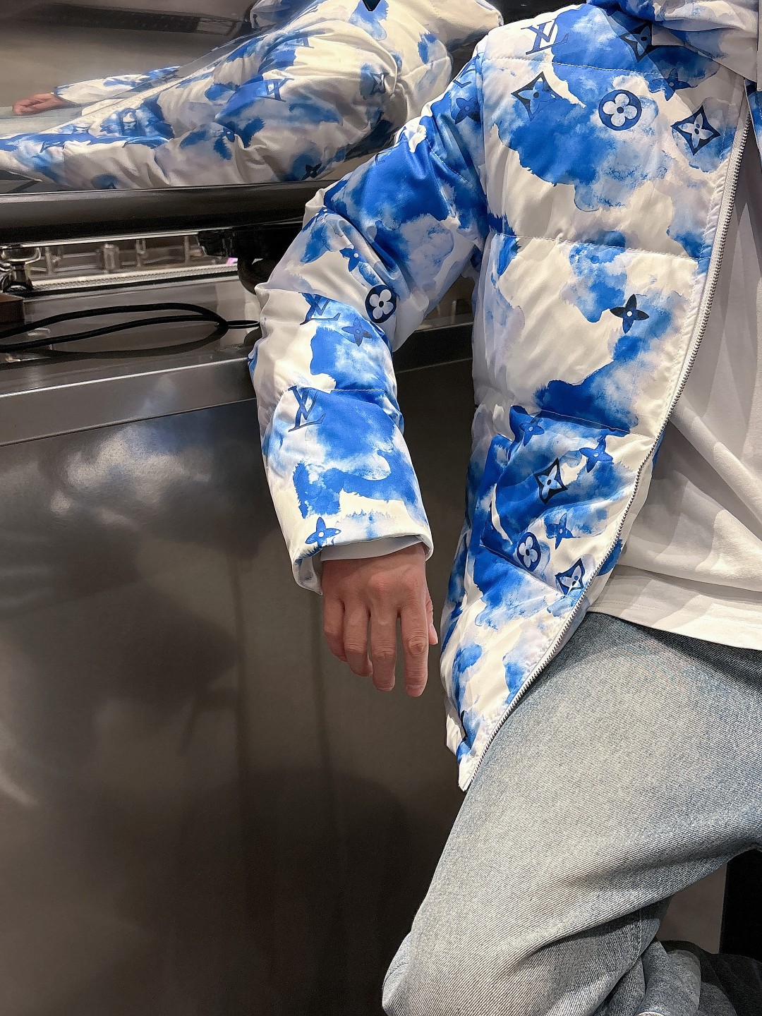 Louis Vuitton Couple Down Jacket Goose Down M-l-xl