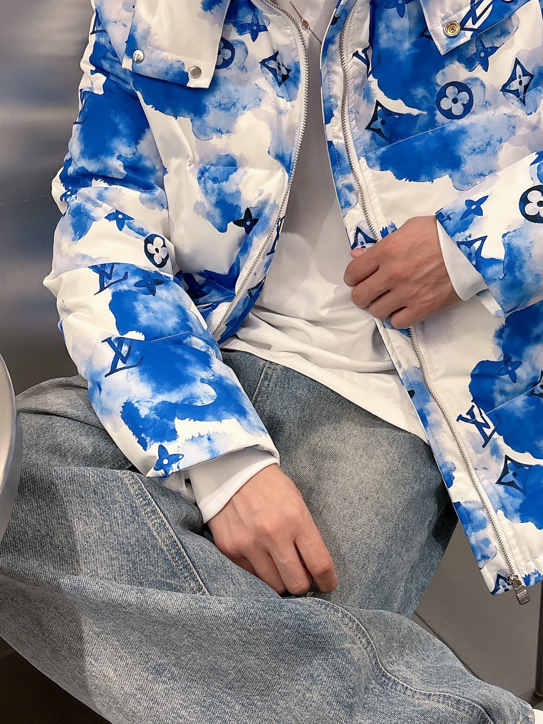 Louis Vuitton Couple Down Jacket Goose Down M-l-xl