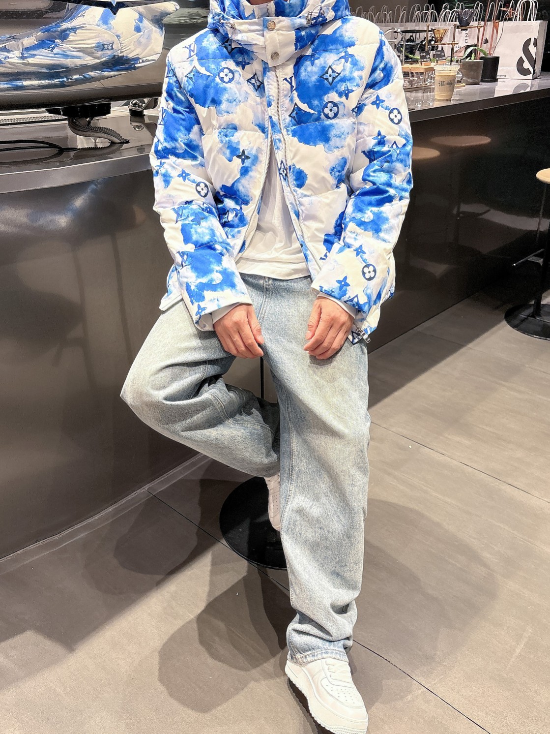 Louis Vuitton Couple Down Jacket Goose Down M-l-xl