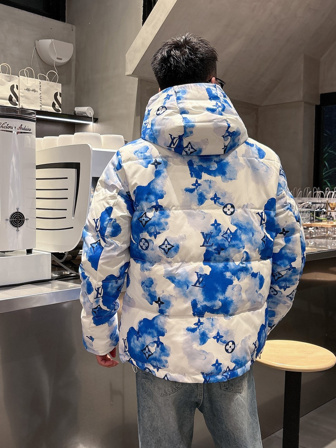 Louis Vuitton Couple Down Jacket Goose Down M-l-xl