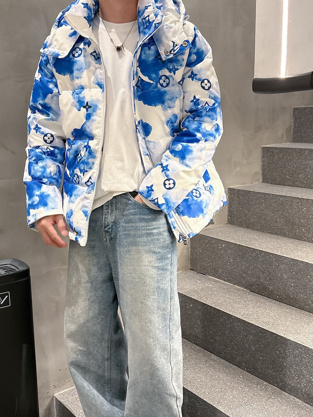 Louis Vuitton Couple Down Jacket Goose Down M-l-xl