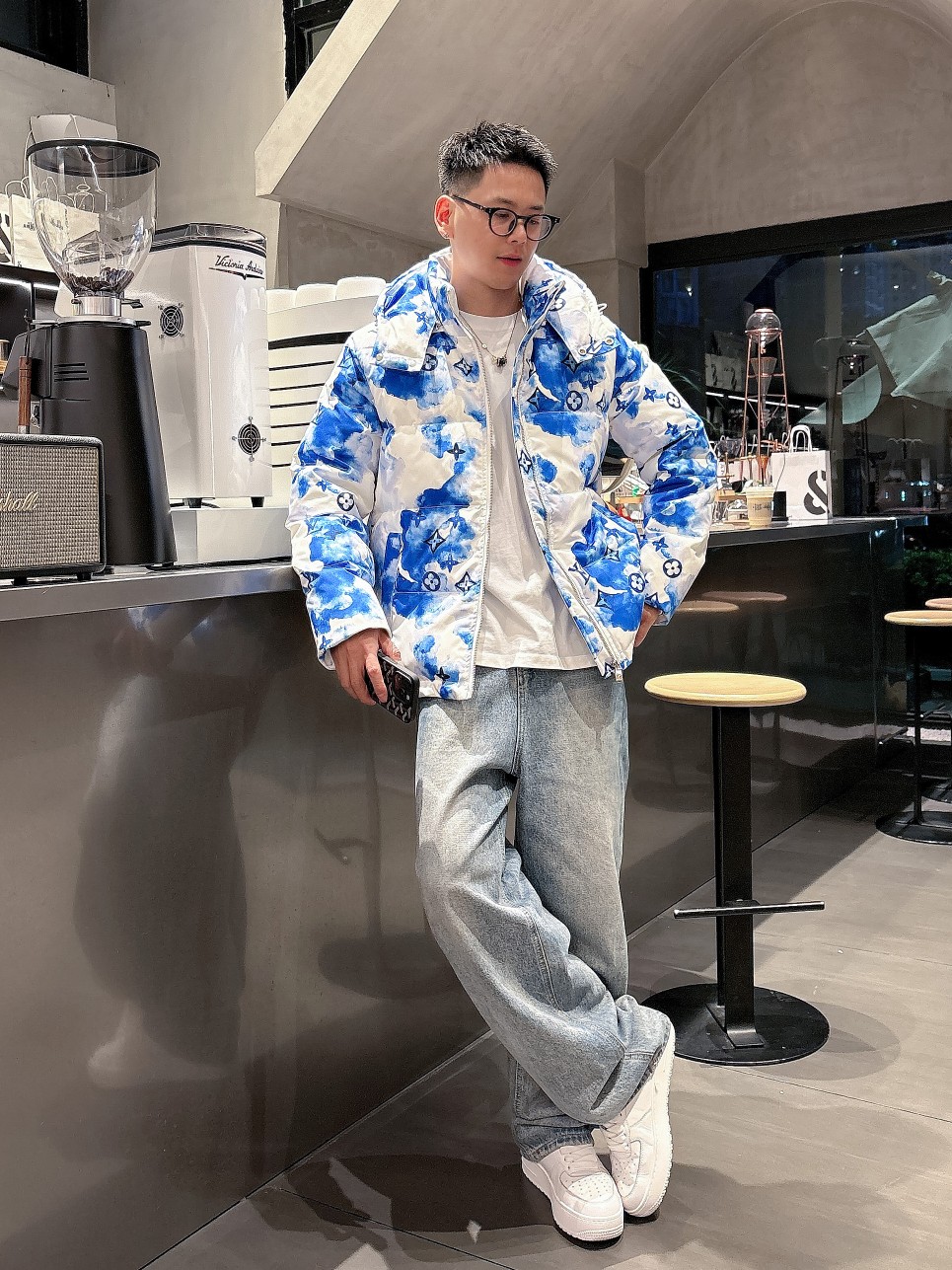 Louis Vuitton Couple Down Jacket Goose Down M-l-xl