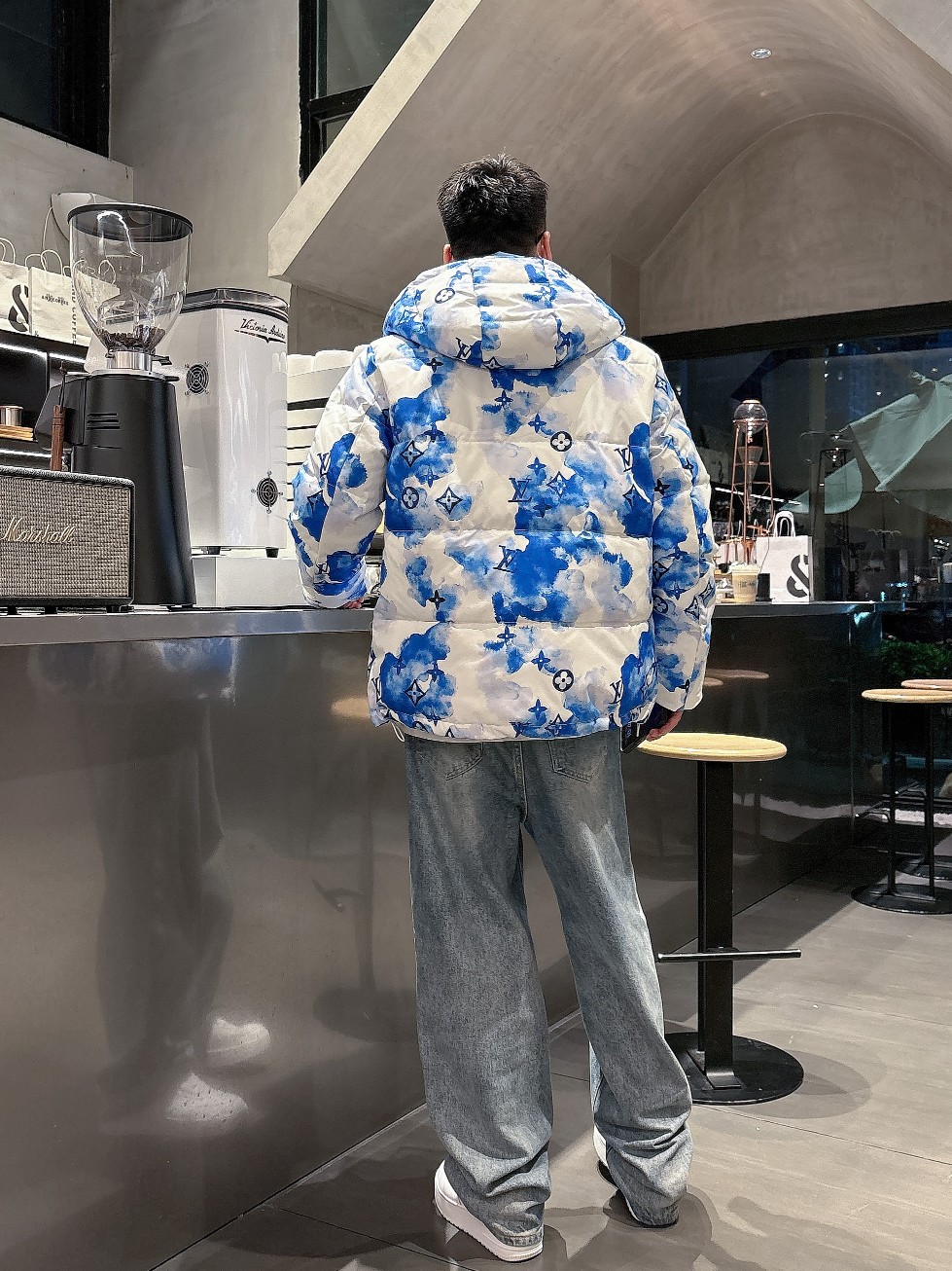 Louis Vuitton Couple Down Jacket Goose Down M-l-xl