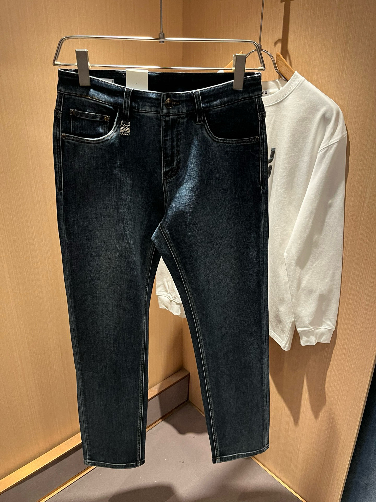 Loewe Male Jeans Cotton Slim Fit L