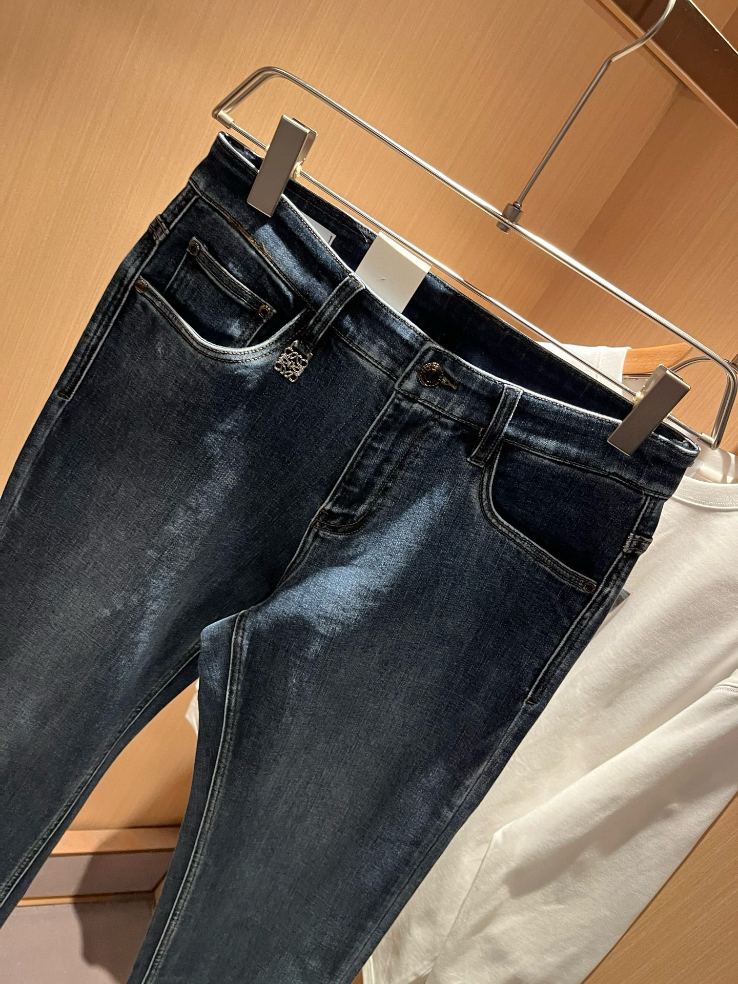 Loewe Male Jeans Cotton Slim Fit L