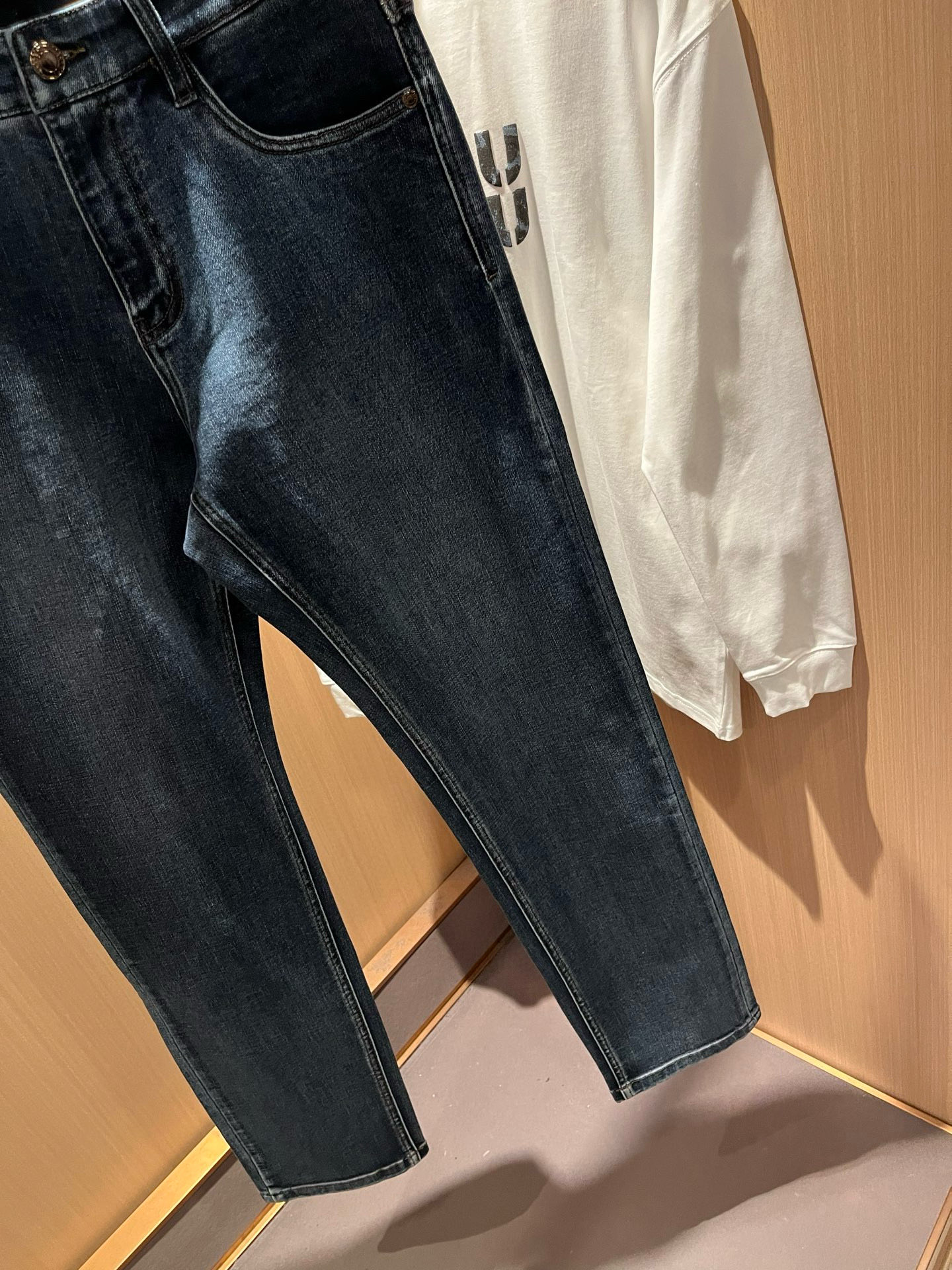 Loewe Male Jeans Cotton Slim Fit L