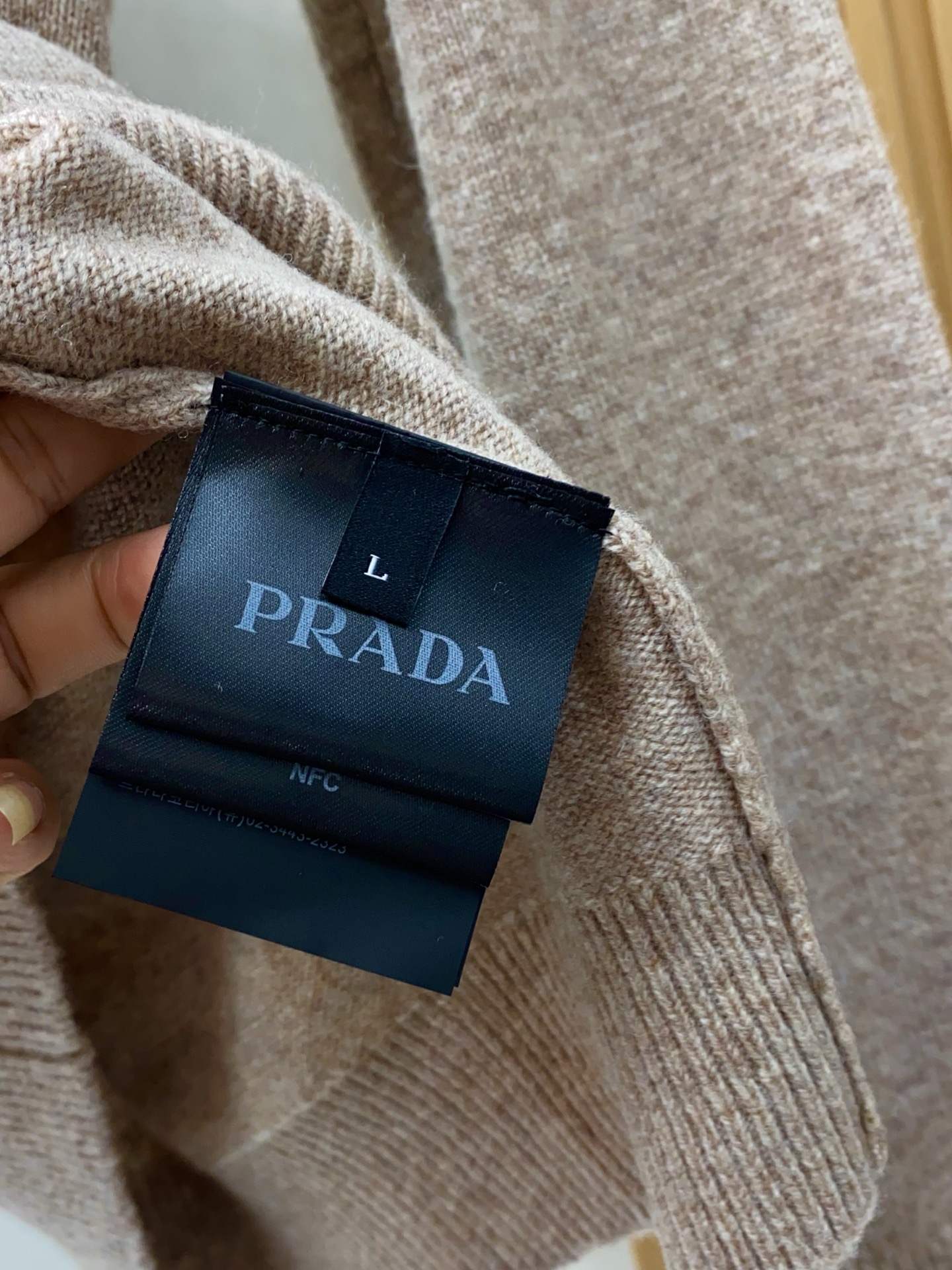 Prada Male Basic Clothing Wool M-l-xl