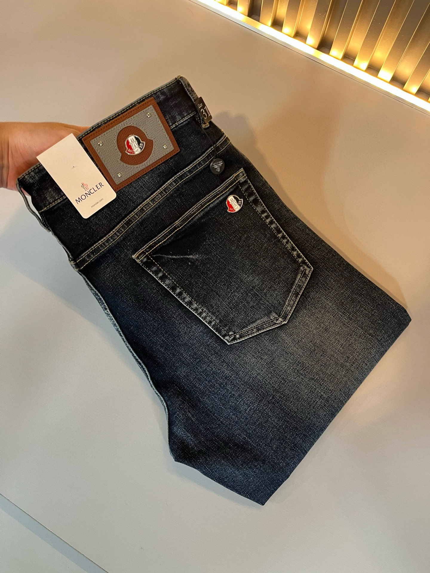 Moncler Jeans Cotton M-l