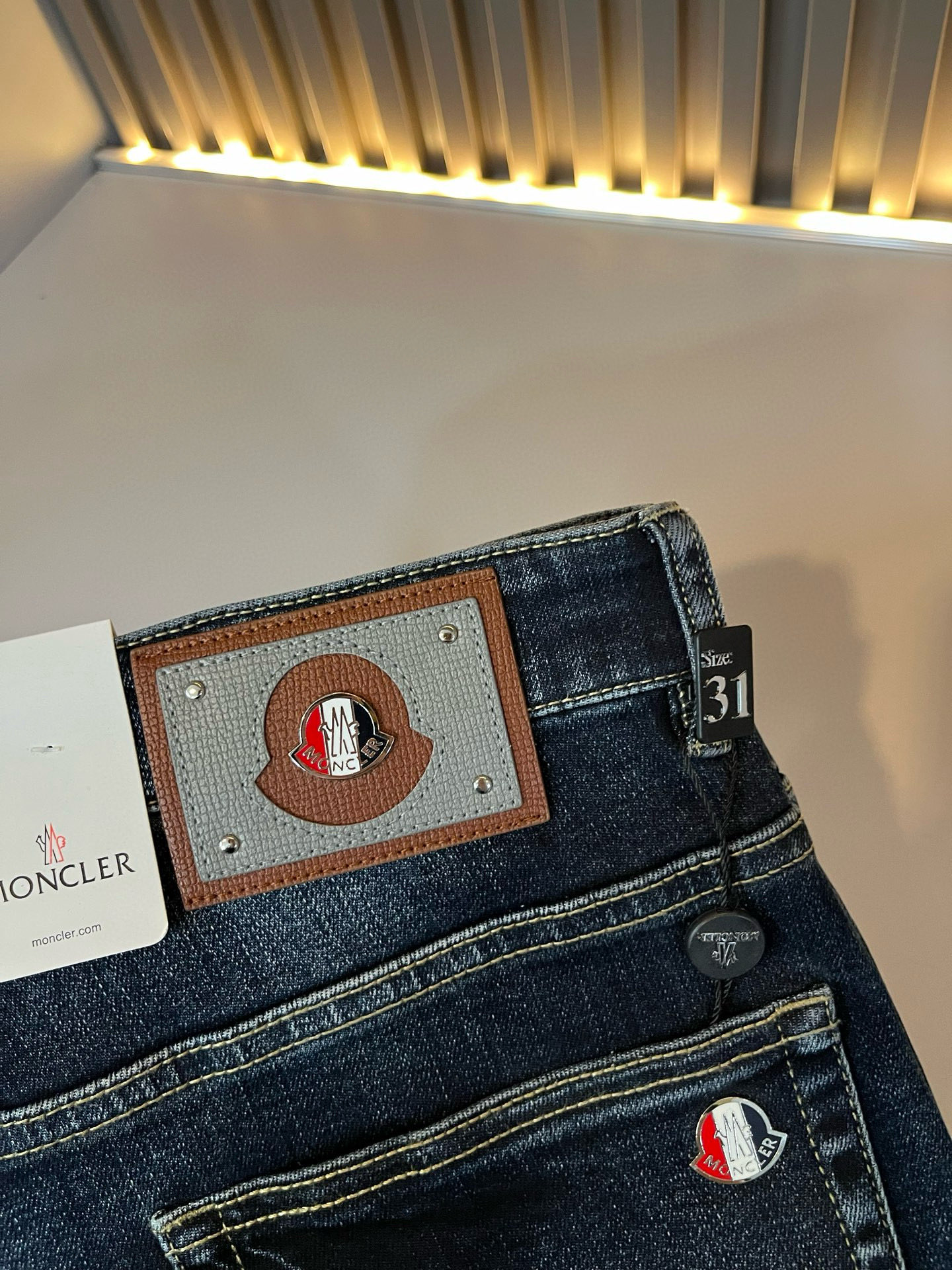 Moncler Jeans Cotton M-l