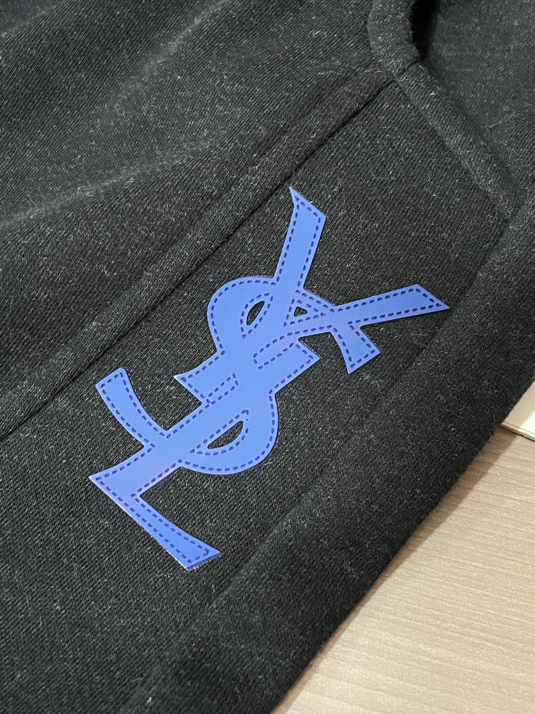 Saint Laurent Male Basic Clothing Cotton Fleece Lined M-xxxl