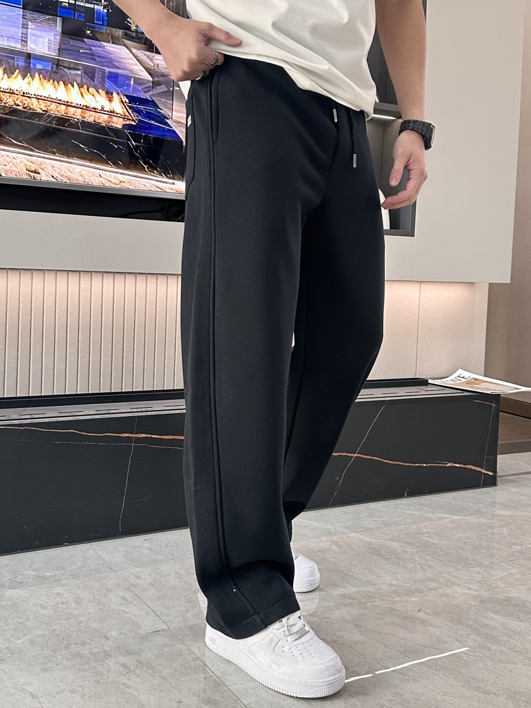 Miu Miu Male Basic Clothing Cotton Fleece Lined M-xxxl