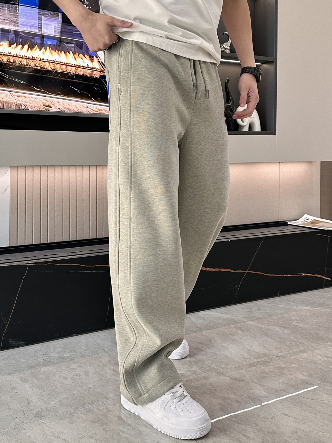 Miu Miu Male Basic Clothing Cotton Fleece Lined M-xxxl