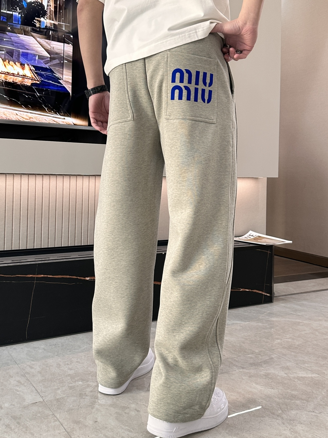 Miu Miu Male Basic Clothing Cotton Fleece Lined M-xxxl