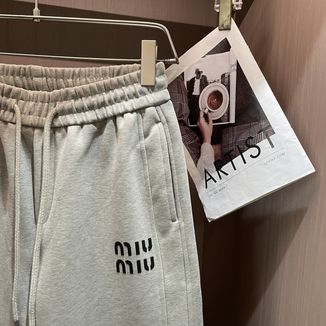 Miu Miu Male Basic Clothing Cotton Fleece Lined M-xxxl
