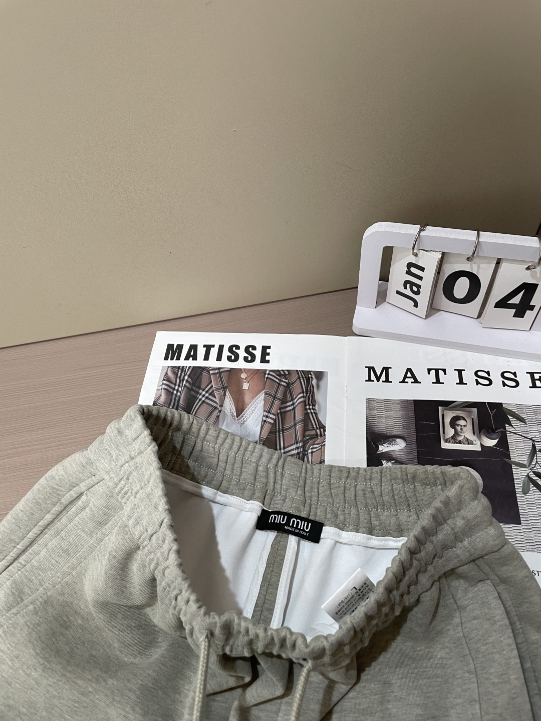 Miu Miu Male Basic Clothing Cotton Fleece Lined M-xxxl