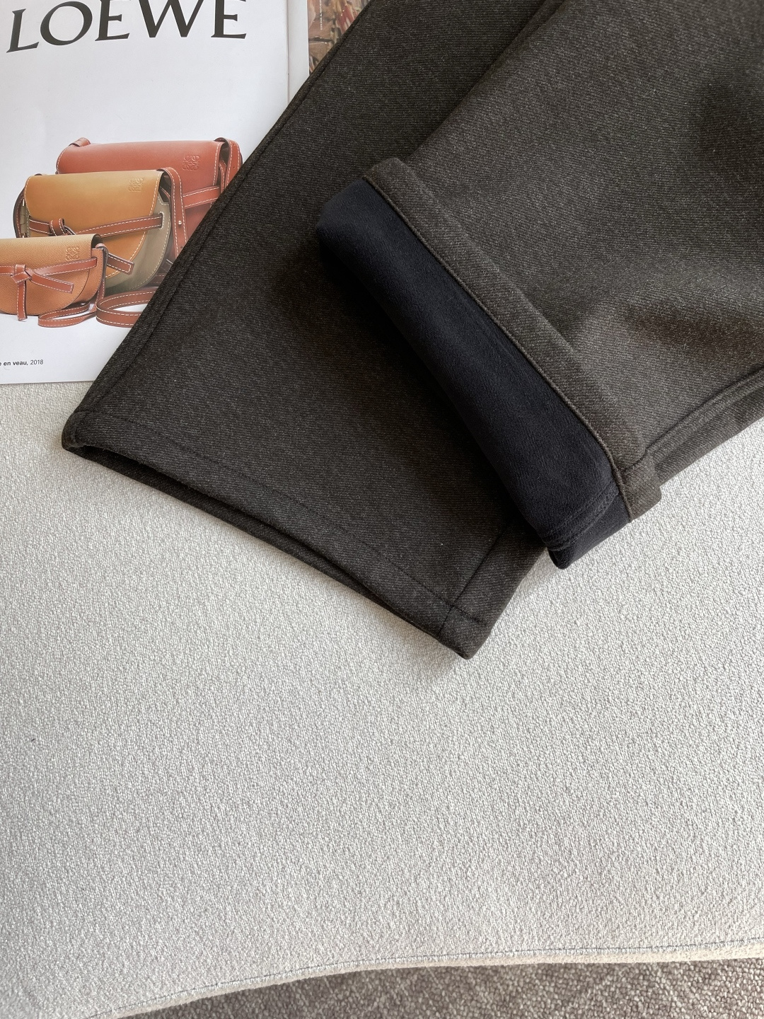 Louis Vuitton Male Sports Pants Cotton L