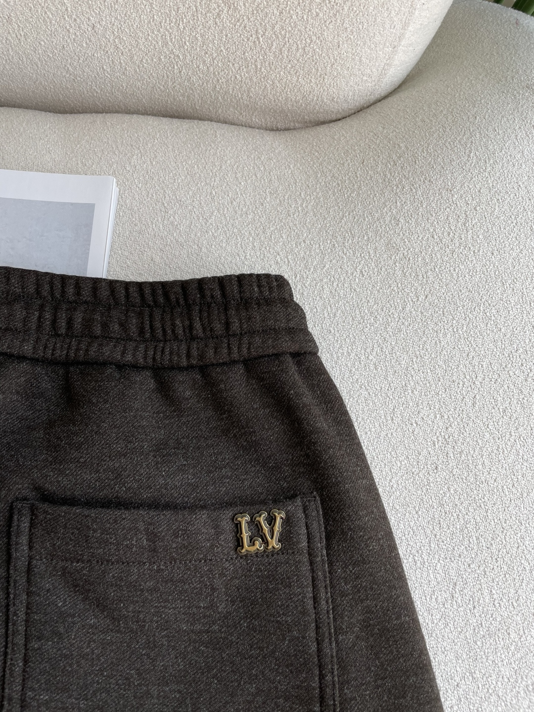 Louis Vuitton Male Sports Pants Cotton L