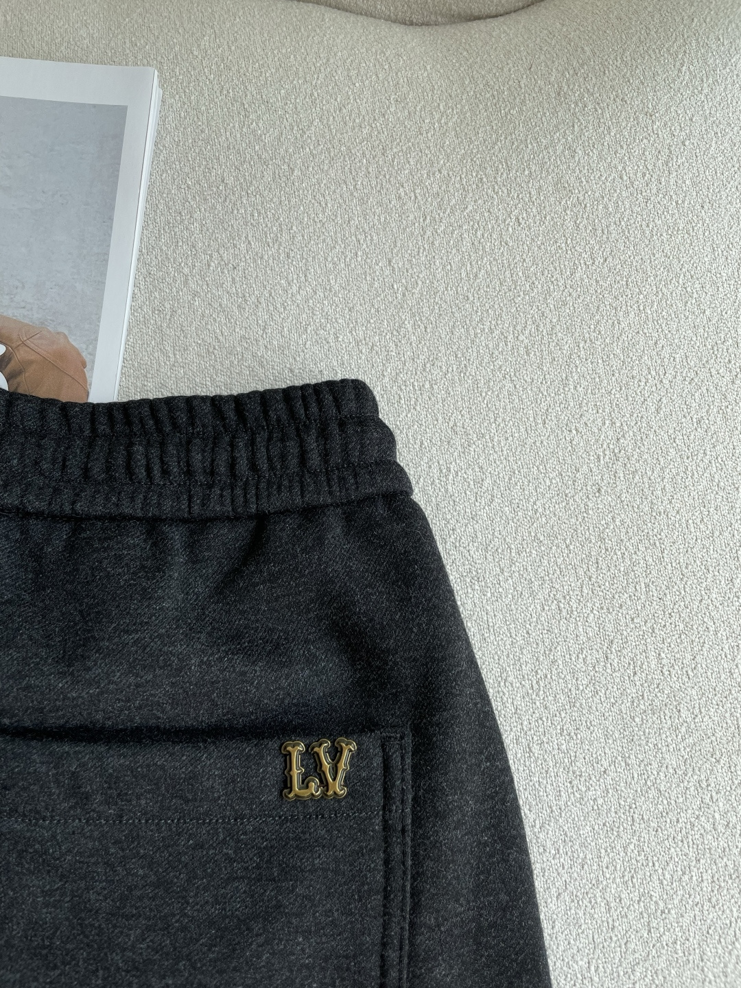 Louis Vuitton Male Sports Pants Cotton L