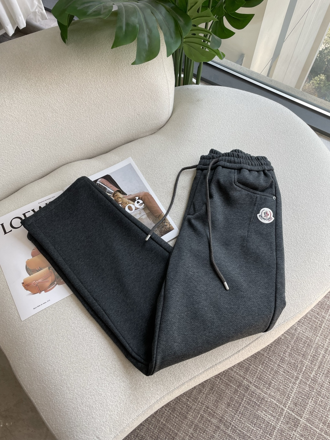 Moncler Male Basic Clothing Cotton Fleece Lined M-l