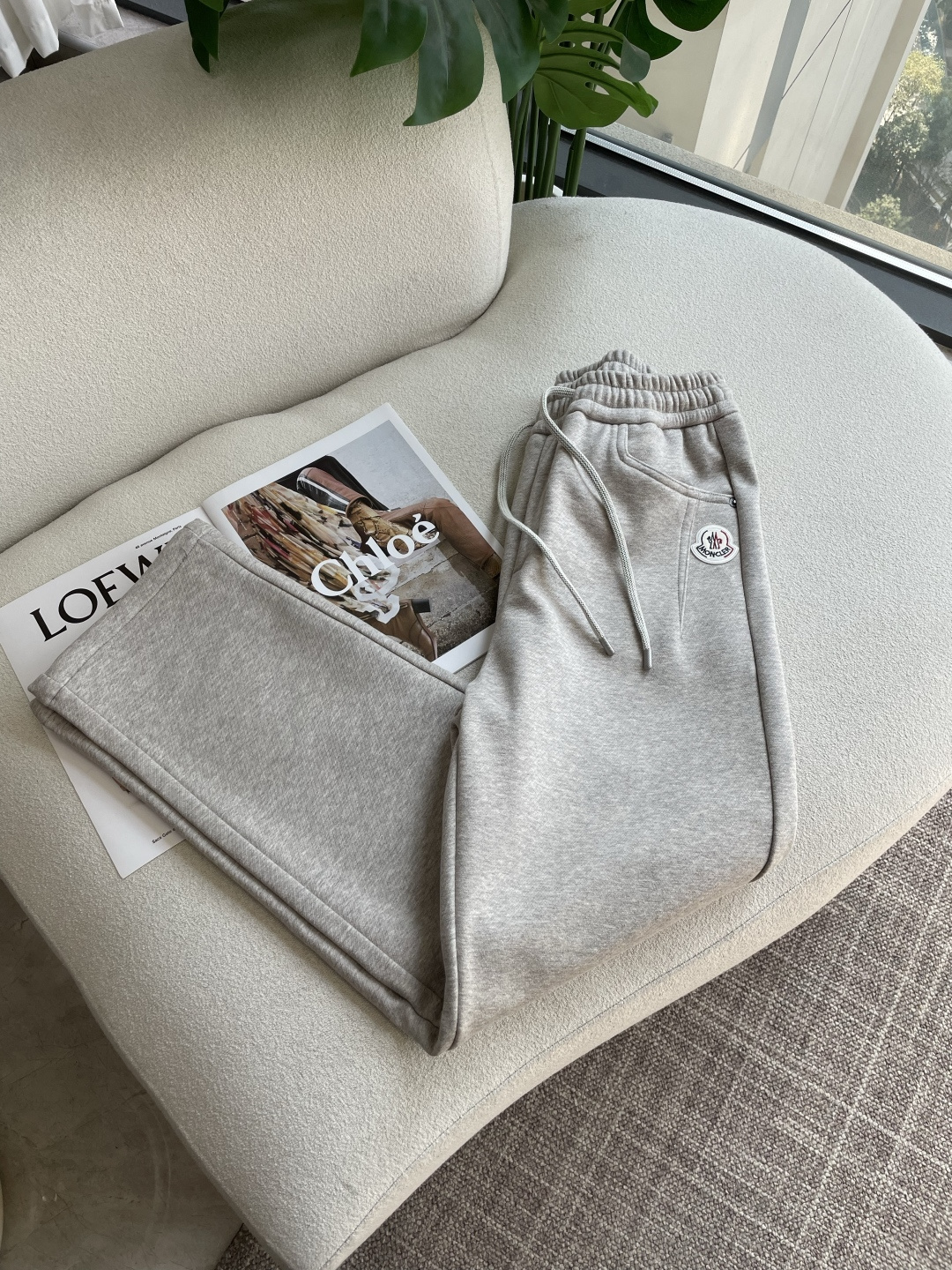 Moncler Male Basic Clothing Cotton Fleece Lined M-l